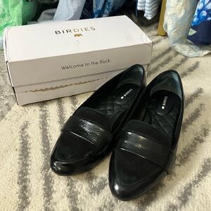 Birdies the Blackbird Suede and Leather Loafers